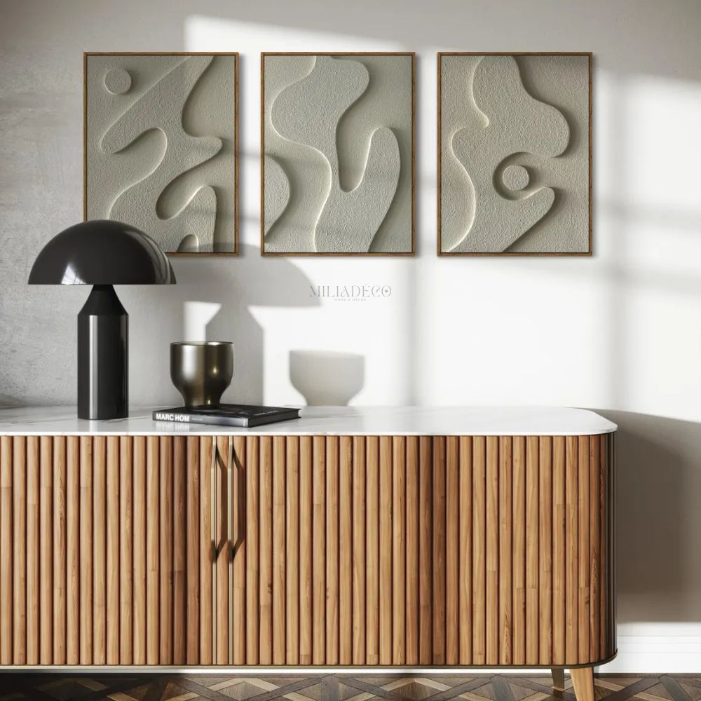 Pack 3 Tableaux Abstraits 3D