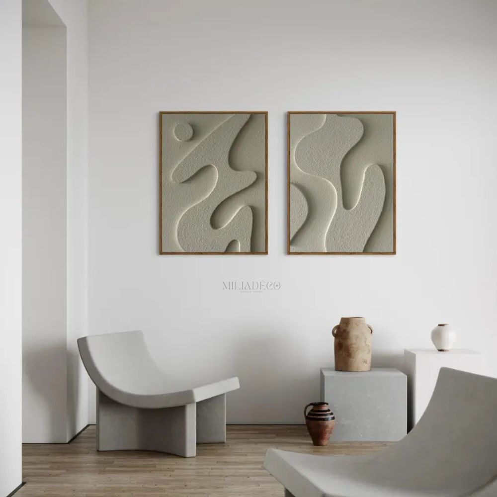 PACK 2 Tableaux Abstraits 3D