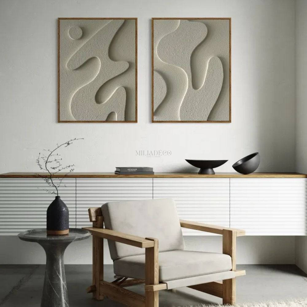 PACK 2 Tableaux Abstraits 3D