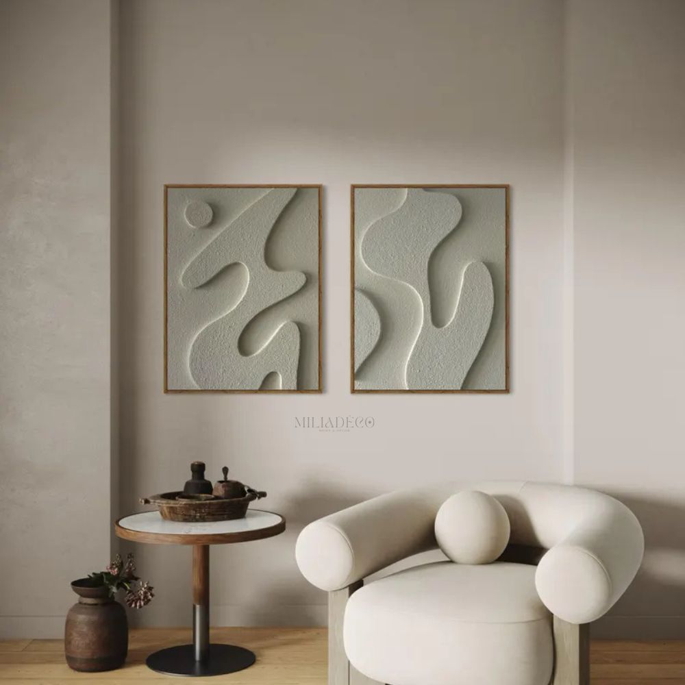 PACK 2 Tableaux Abstraits 3D