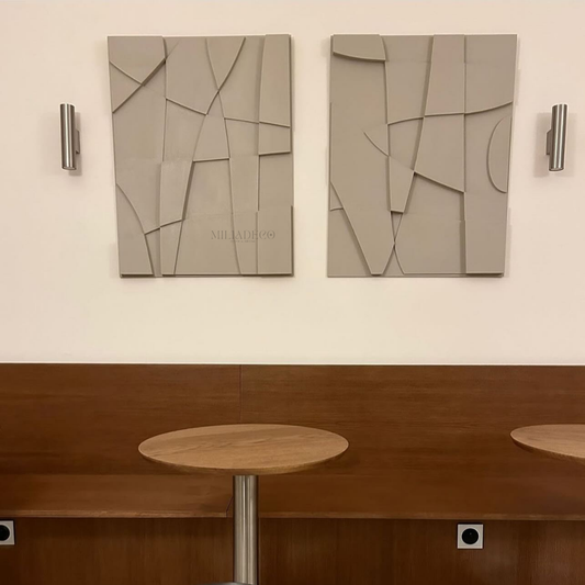 Pack 2 TABLEAUX ABSTRAIT 3D