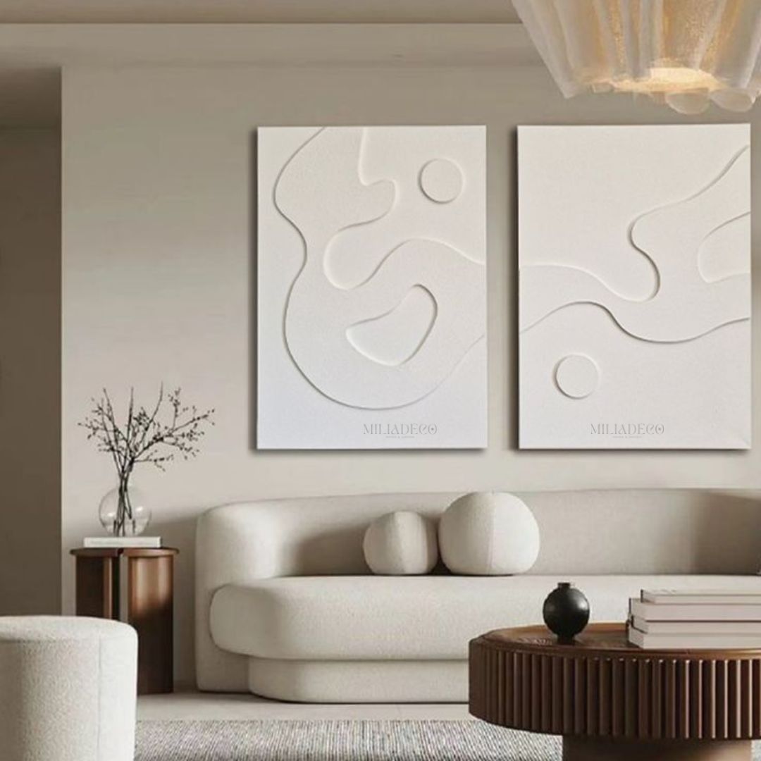 Pack 2 TABLEAUX ABSTRAIT 3D