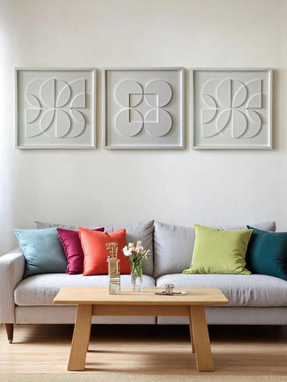 Pack 3 Tableaux Abstrait 3D