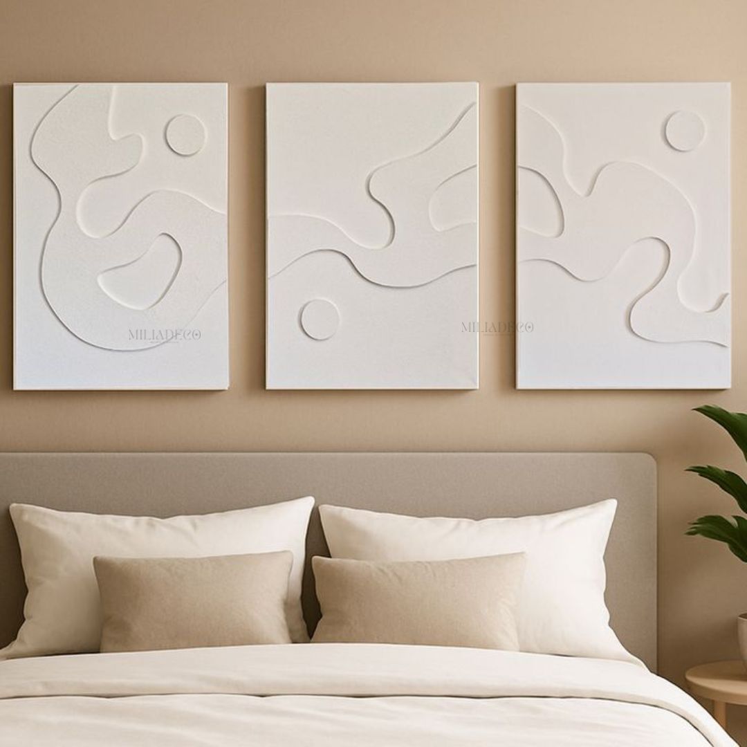 Pack 3 Tableaux Abstrait 3D