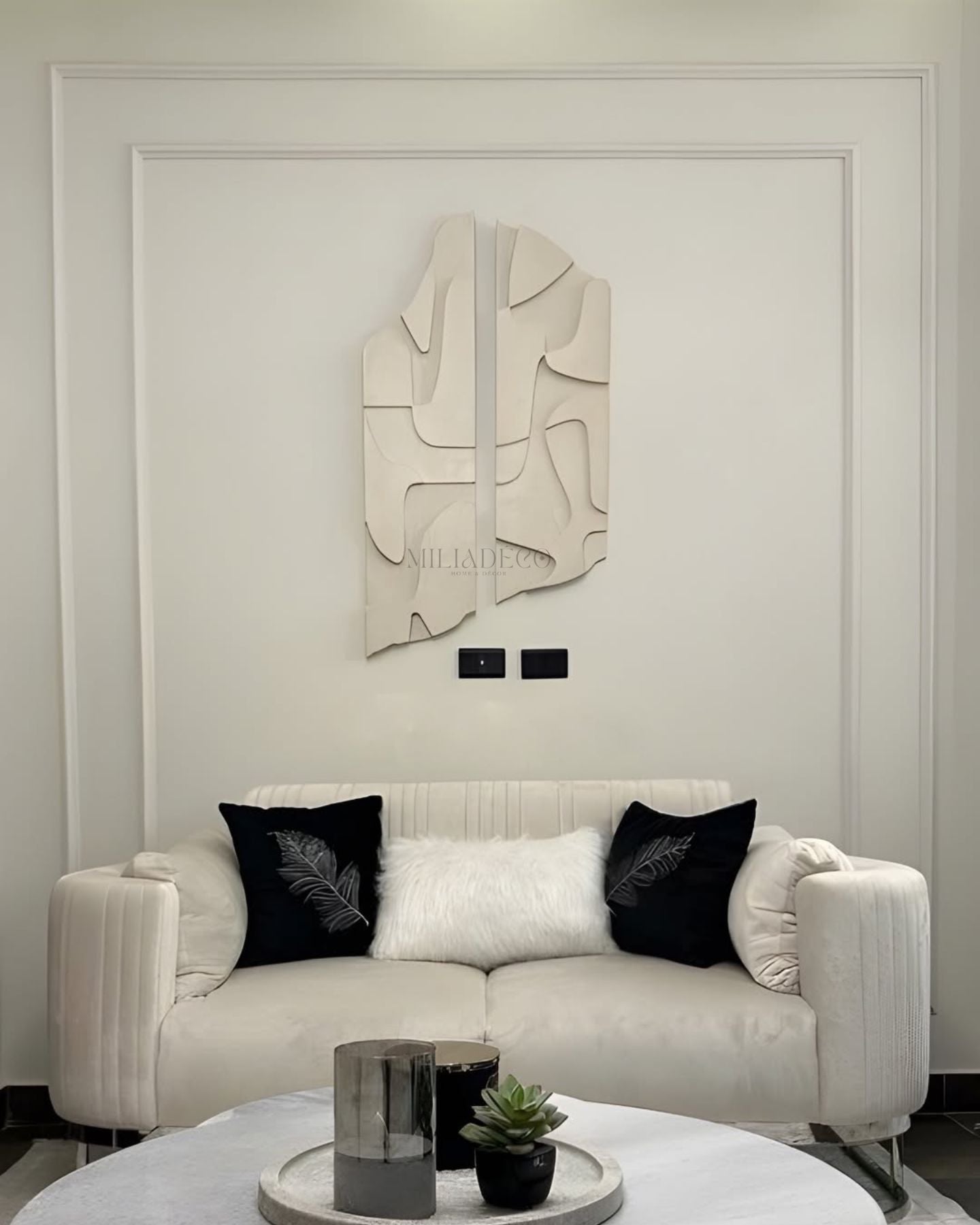 Pack 2 TABLEAUX ABSTRAIT 3D