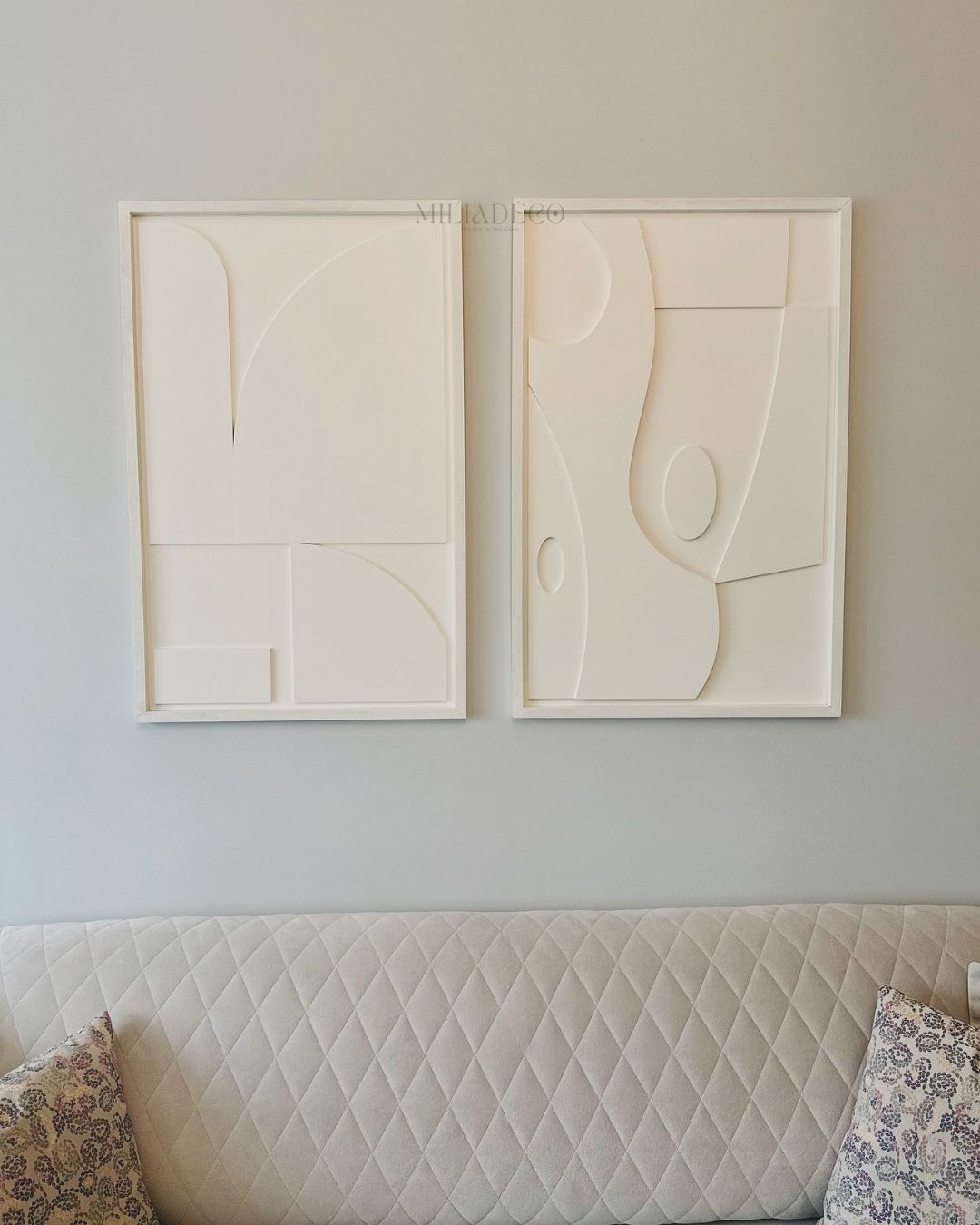 Pack 2 TABLEAUX ABSTRAIT 3D