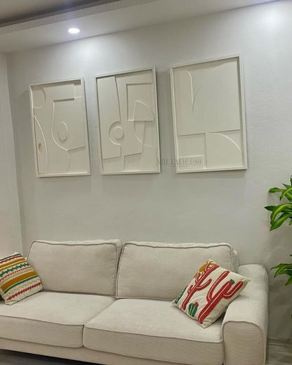 Pack 3 Tableaux Abstrait 3D