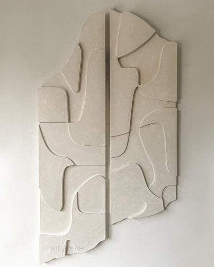 Pack 2 TABLEAUX ABSTRAIT 3D