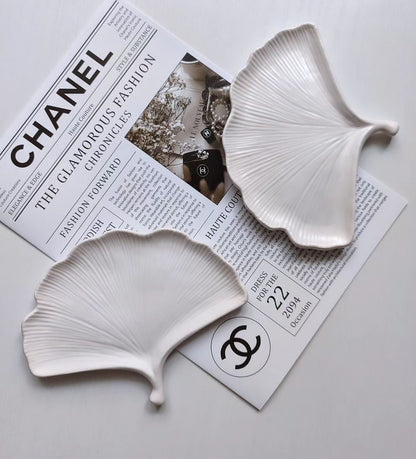 Coquille de palourde, plateau à bijoux,